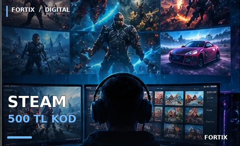 Steam 500 TL Hediye Kodu