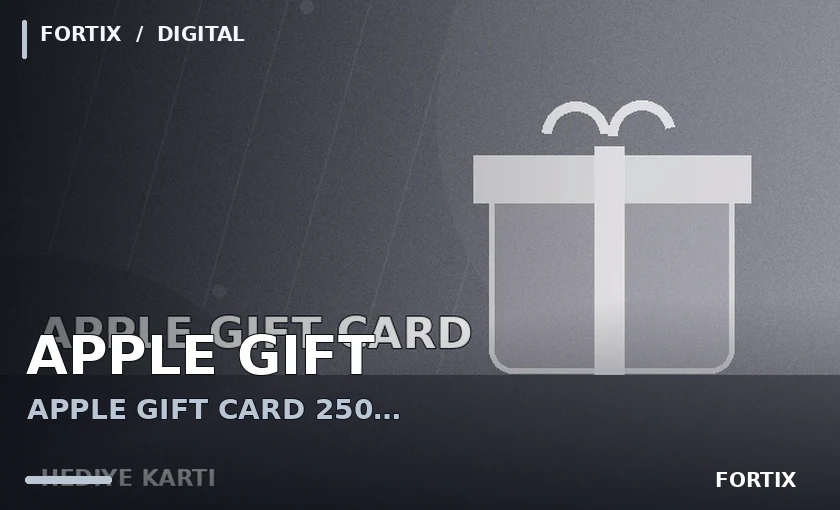 Apple Gift Card 250 TL